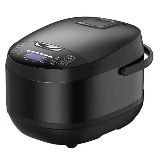 多機能炊飯器 一升 マイコン式 ブラック 極厚釜 10合 8種類の充実のメニュー(白米・無洗米・玄米・お粥・炊きこみご飯・スチーム調理・雑穀米・再加熱) 24時間保温 予約機能 一人暮らし サポート 調理鍋 炊飯器 独り暮らし 3 5.5 1 独り暮らし ih 合 升 d000